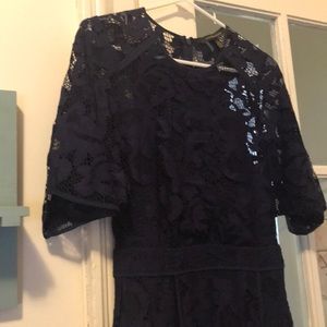 Cynthia Steffe blue lace dress